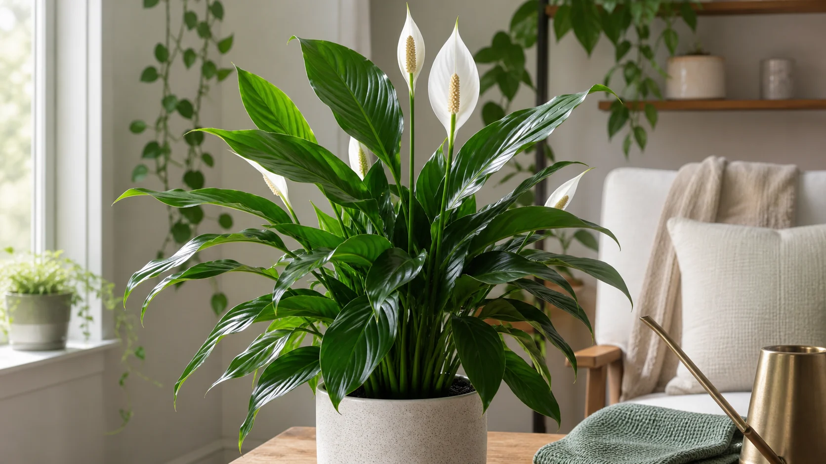 Peace Lily Care Guide: How to Grow Spathiphyllum Indoors - Peace Lily Identification Snapshot