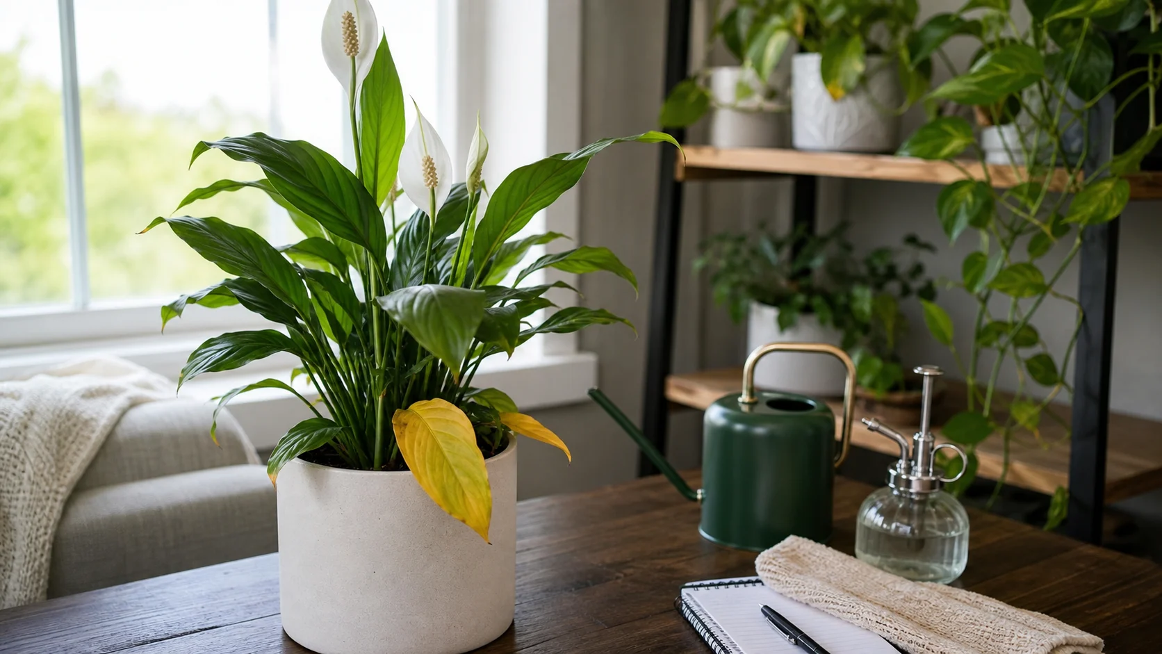 What Most Care Guides Miss Peace Lily Yellow Leaves: 8 Causes and What to Check - What Most Care Guides Miss