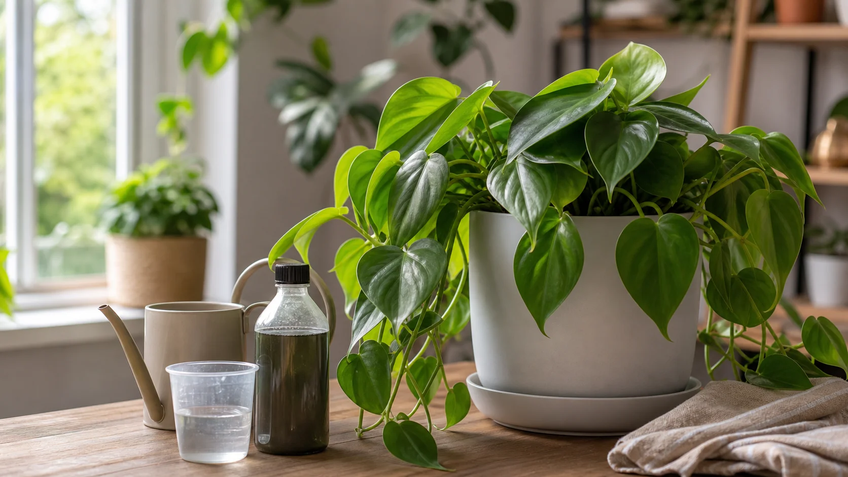 Philodendron Care: Light, Watering, and Yellow Leaves - Feeding Without Overdoing It