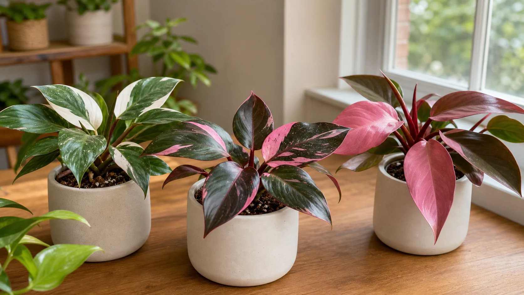 Lookalikes and Confused-With Plants Philodendron Pink Princess Care Guide - Lookalikes and Confused-With Plants