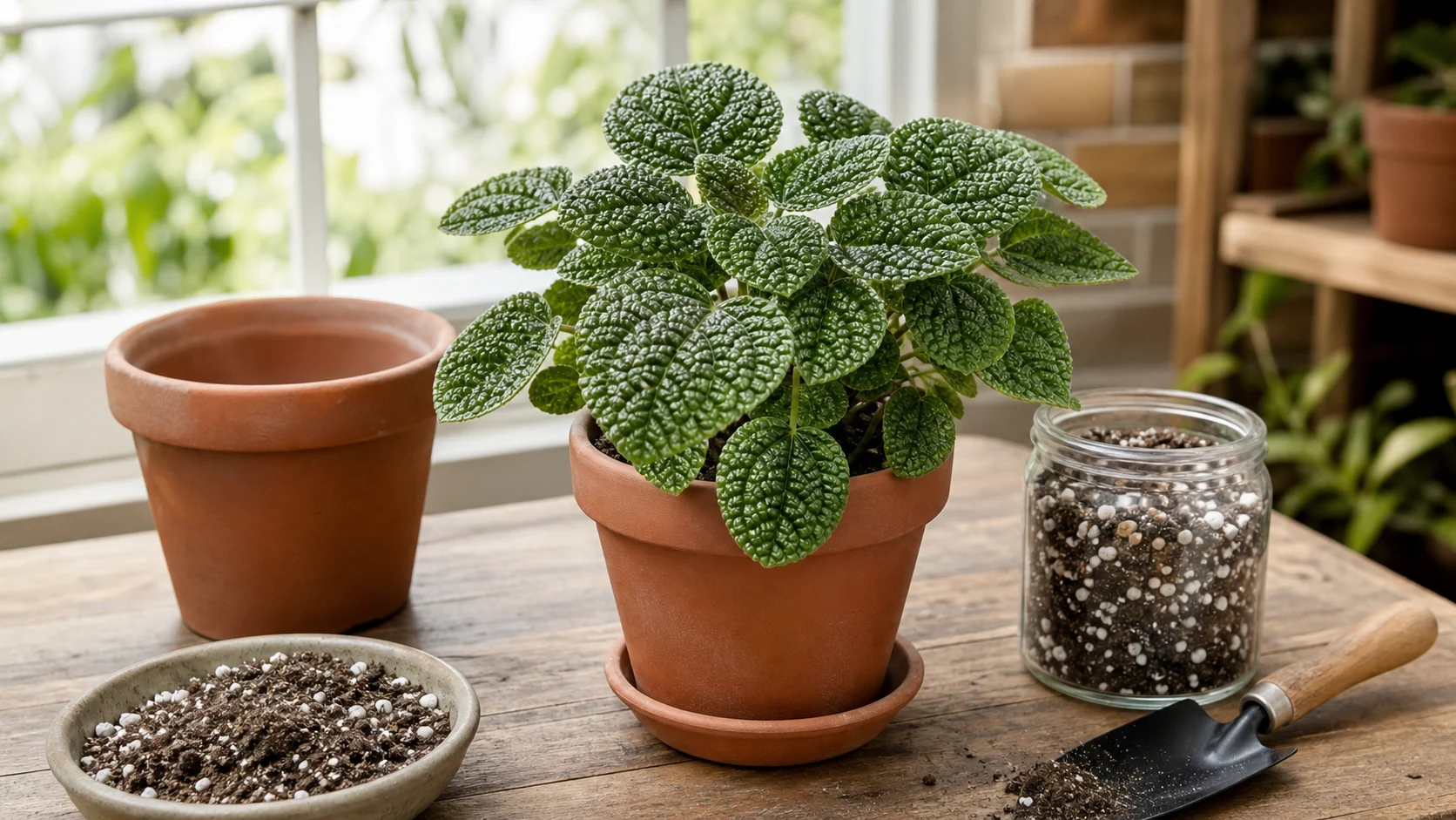 Soil and Pot: The Foundation of Good Drainage Moon Valley Pilea Care: How to Grow Textured Pilea Indoors - Soil and Pot: The Foundation of Good Drainage