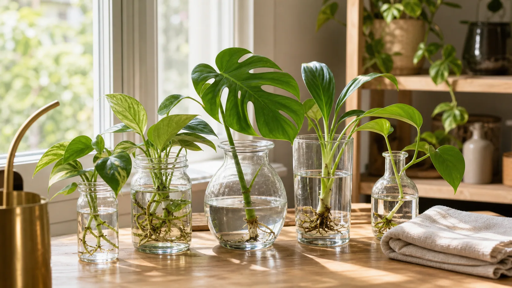 15 Houseplants That Grow in Water (No Soil Needed) - Seasonal Care for Water-Grown Plants
