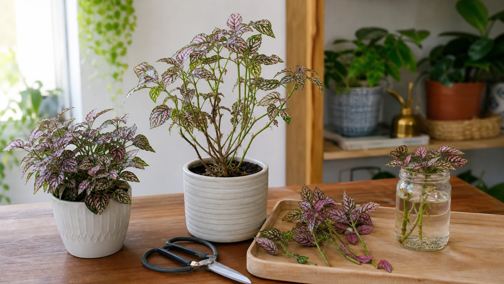Polka Dot Plant Care: Light, Water and Leggy Growth Fixes - Decision Point: Prune or Propagate?