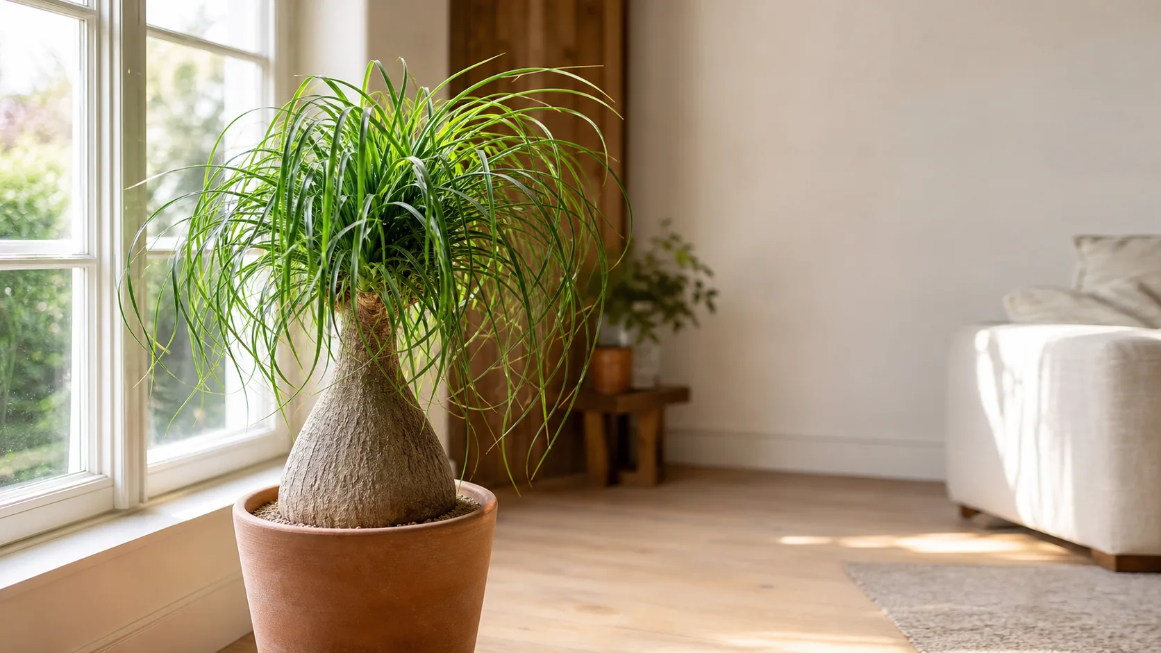 The Water-Storing Caudex Defines Ponytail Palm Care Ponytail Palm Care: Light, Watering, and a Healthy Caudex - The Water-Storing Caudex Defines Ponytail Palm Care