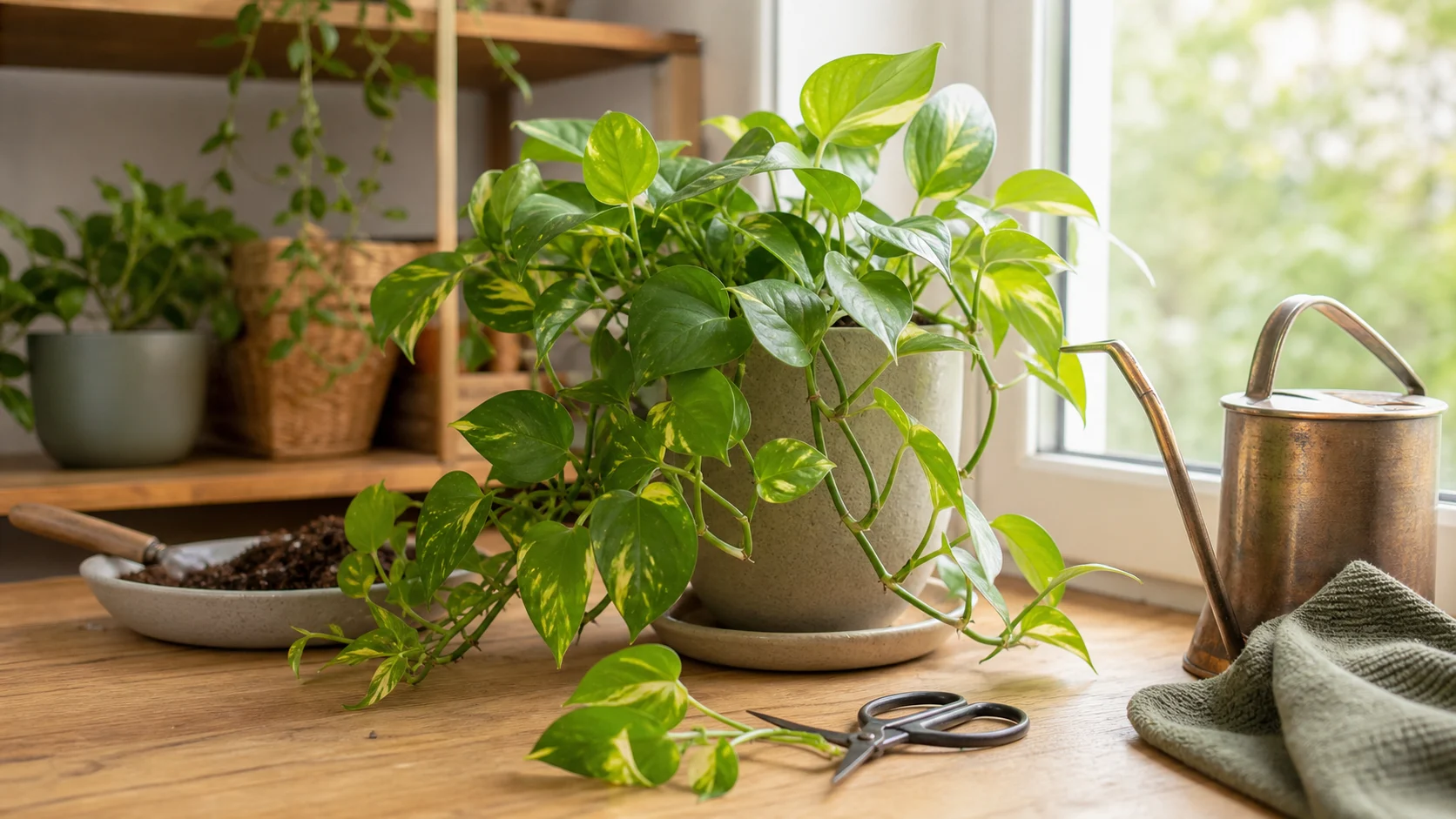 Pothos Care Guide: Light, Watering, and Leaf Signals - Decision Tree