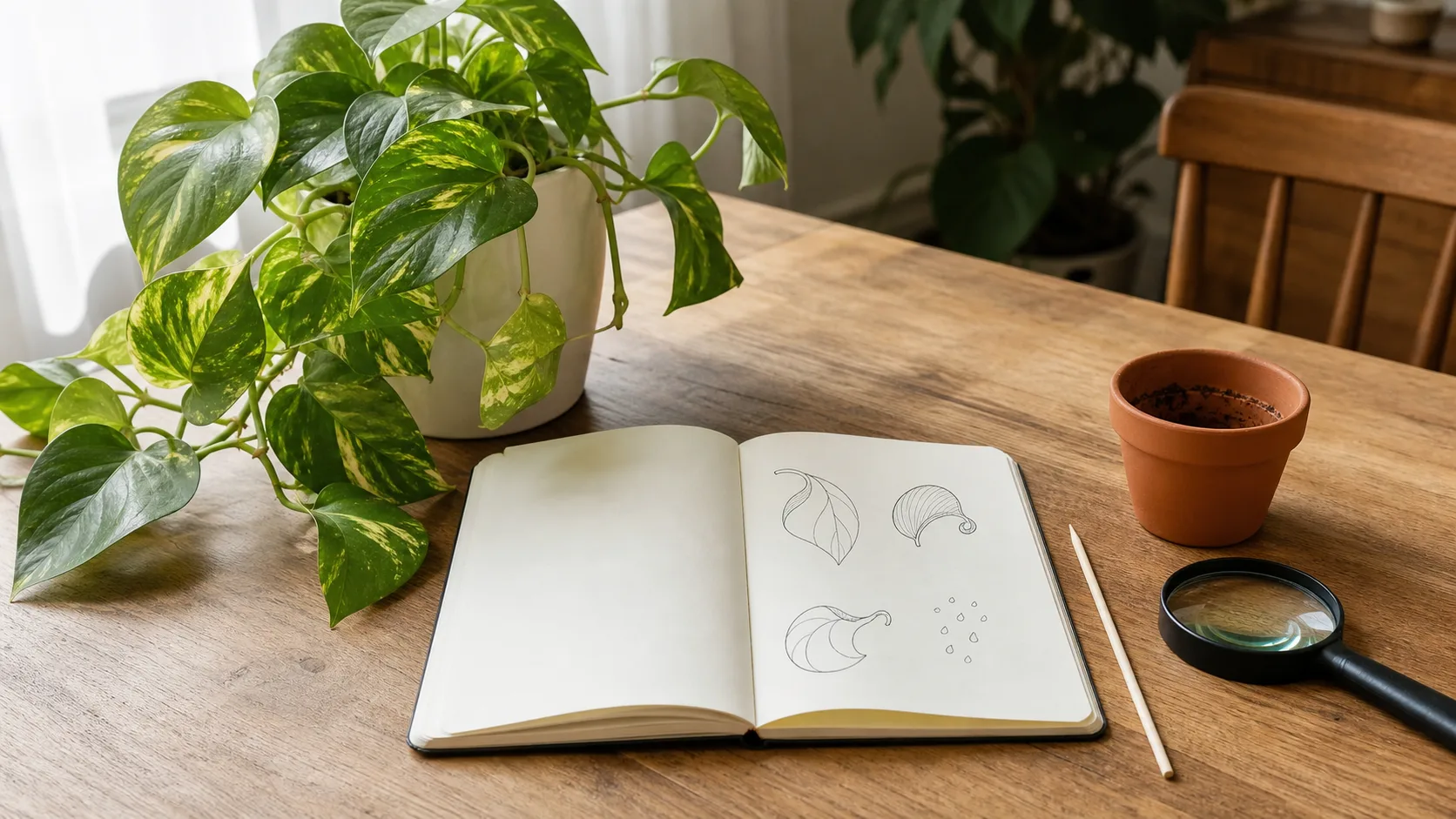 Methodology and Sources Pothos Leaves Curling: Dry Soil, Heat, or Root Stress? - Methodology and Sources