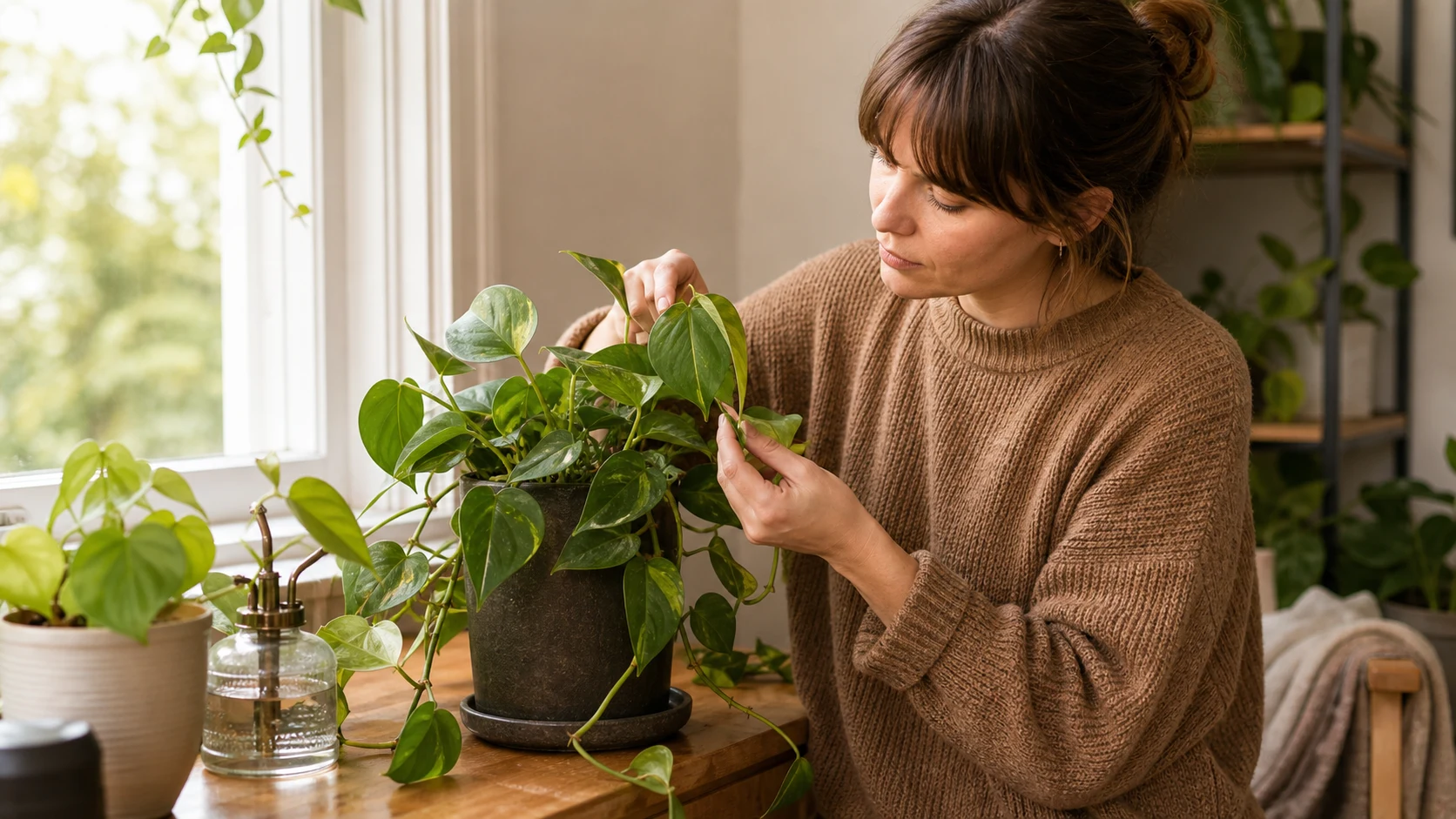 Pothos vs Philodendron: Differences - Autumn (September to November)