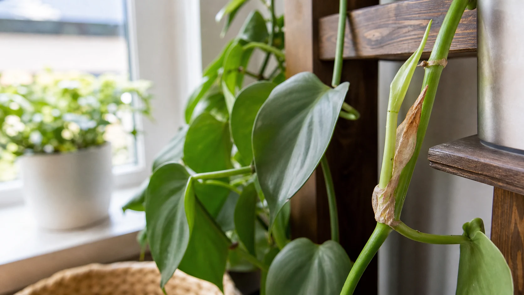 Pothos vs Philodendron: Differences - Check for the Cataphyll First