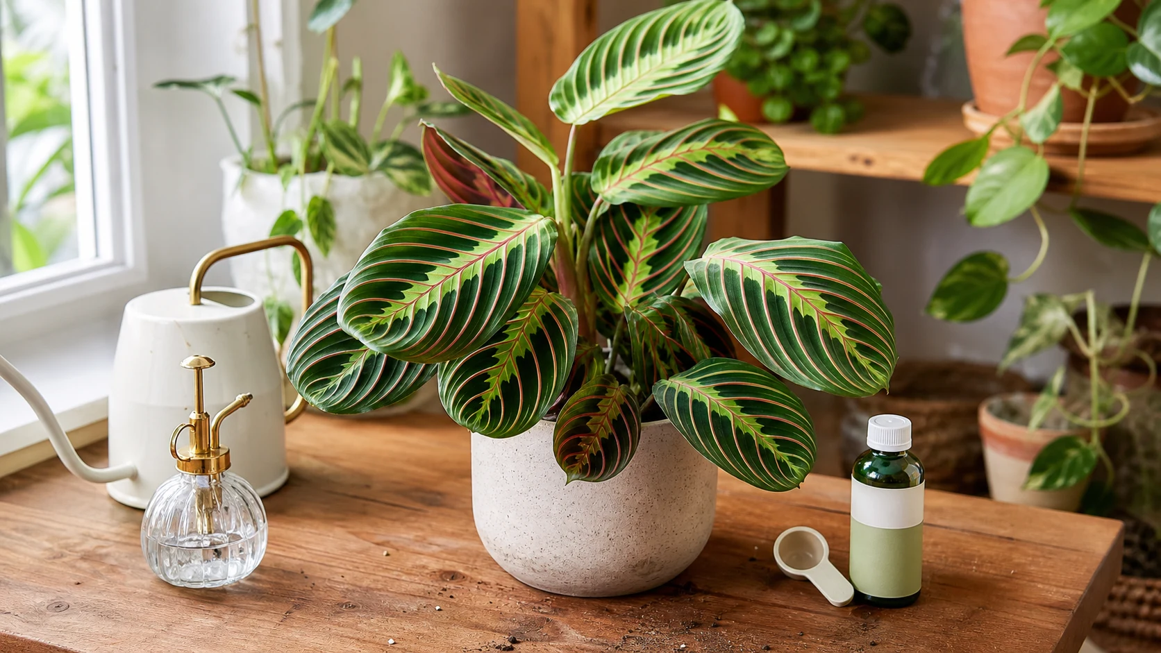 Feeding Your Prayer Plant Prayer Plant Care Guide for Maranta - Feeding Your Prayer Plant