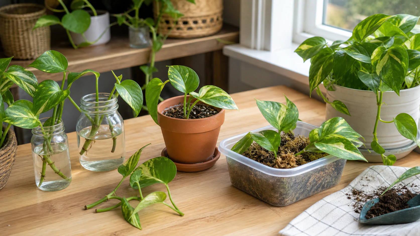 What Growers Keep Running Into How to Propagate Pothos: Water, Soil, and Moss Methods That Work - What Growers Keep Running Into