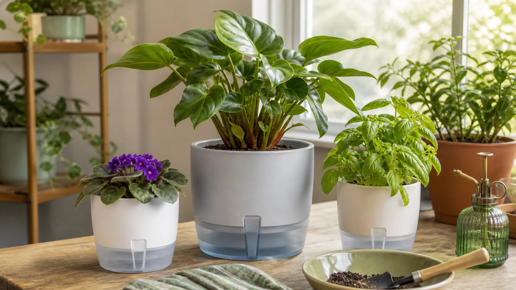 Self-Watering Pots Guide for Plants - Pros and Cons of Self-Watering Pots