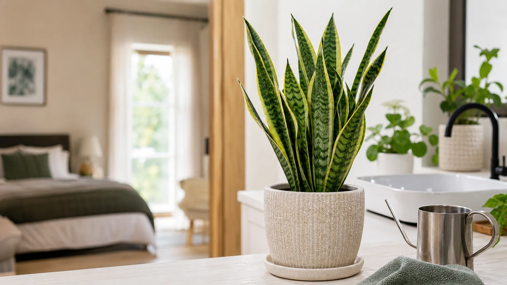 Snake Plant Benefits for Every Room - Care Cards