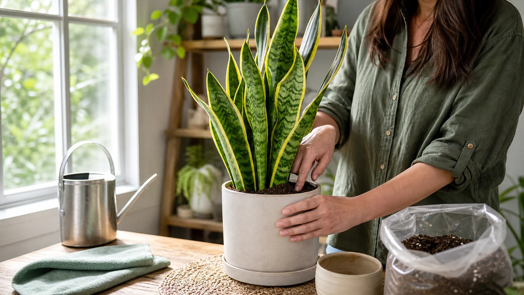 Your next watering decision Snake Plant Care Guide for Beginners - Your next watering decision
