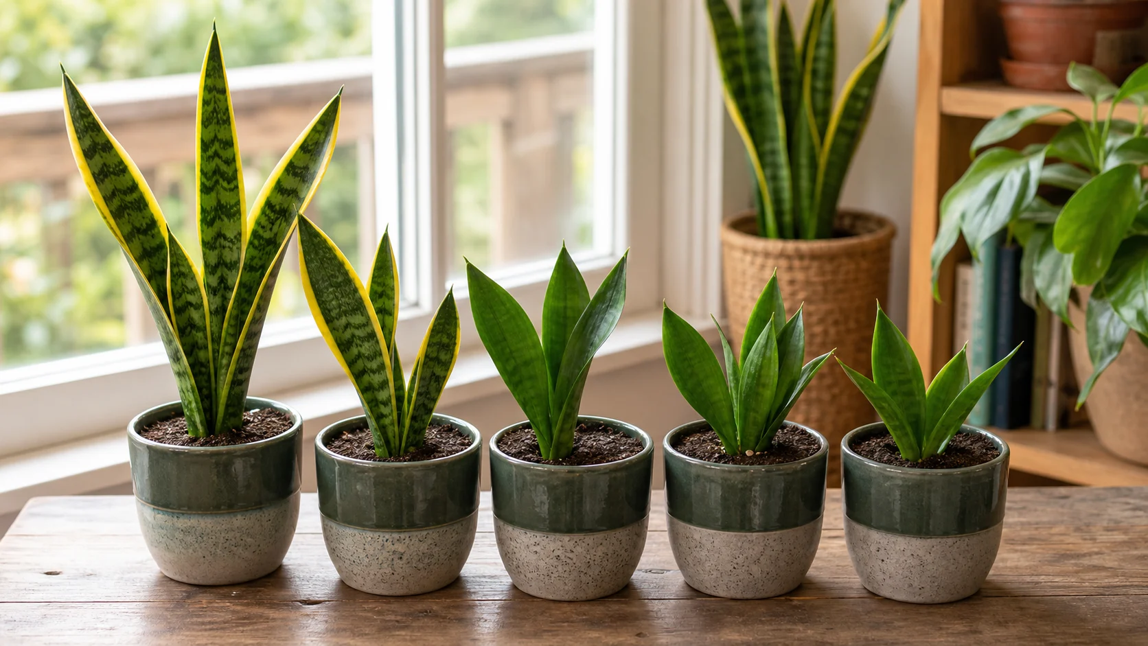 Snake Plant Propagation: Water, Soil and Division Methods - The Variegation Problem