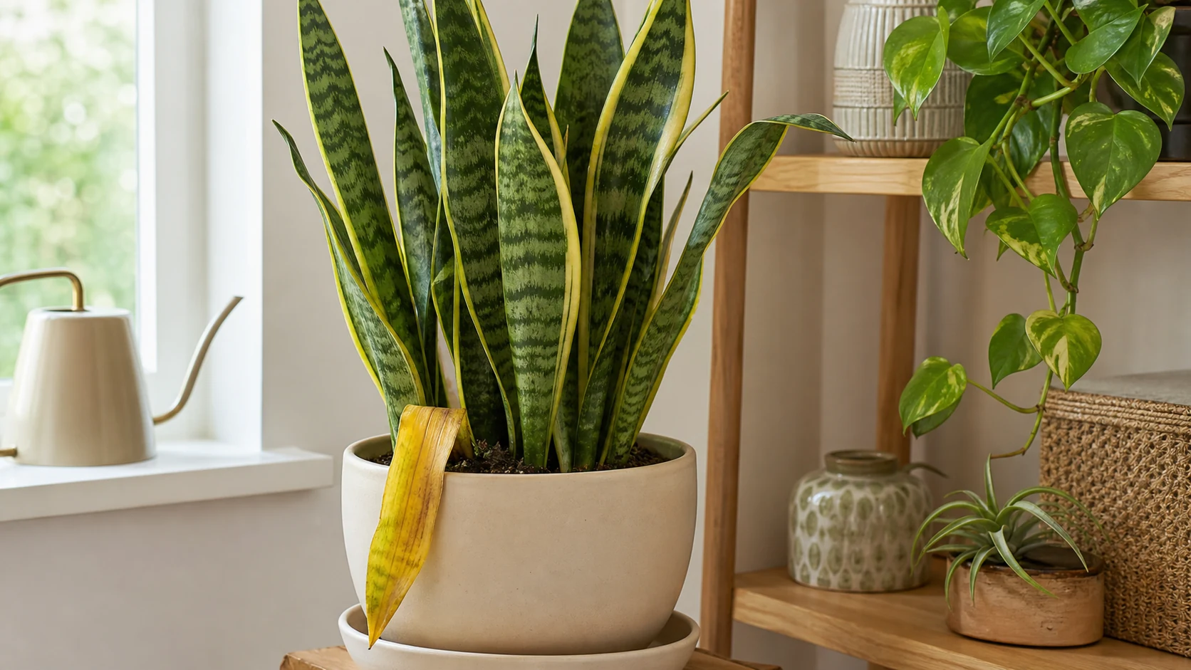 Snake Plant Yellow Leaves: Every Cause and Fix - The Most Likely Cause: Overwatering