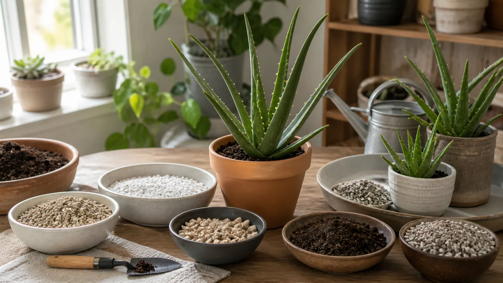 Mix Ratio by Situation Soil for Aloe Plants: Drainage Mixes That Prevent Rot - Mix Ratio by Situation
