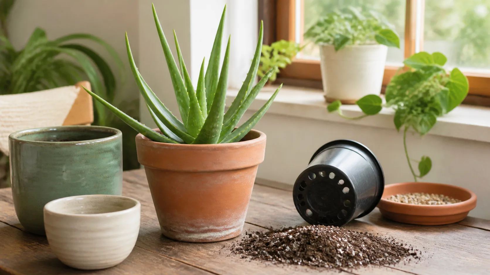What To Look For in a Pot Soil for Aloe Plants: Drainage Mixes That Prevent Rot - What To Look For in a Pot