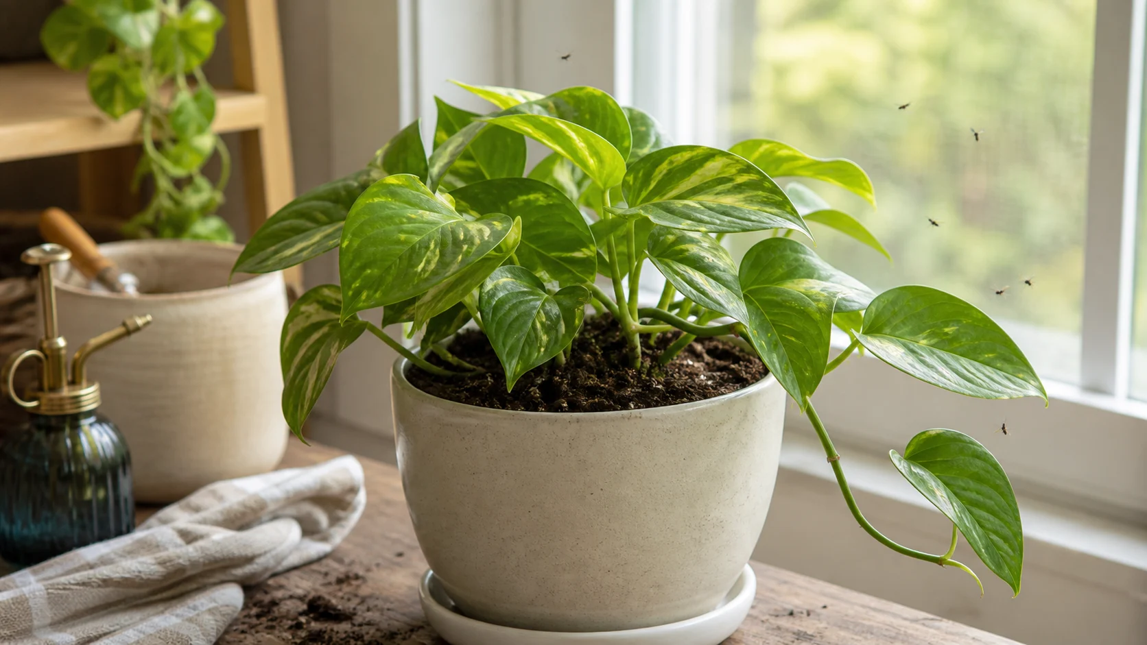 Fungus gnat conditions Soil Mites in Houseplants: Harmless Helpers or a Problem? - Fungus gnat conditions