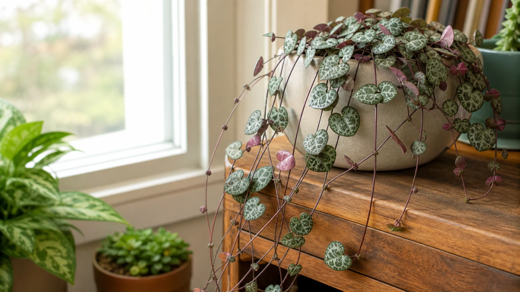 String of Hearts Care Guide: Propagation and Keeping Variegation - Identification Snapshot