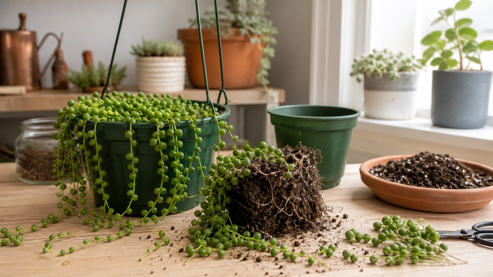String of Pearls Plant Care: How to Keep It Alive - Rescue Checklist for a New or Struggling Plant