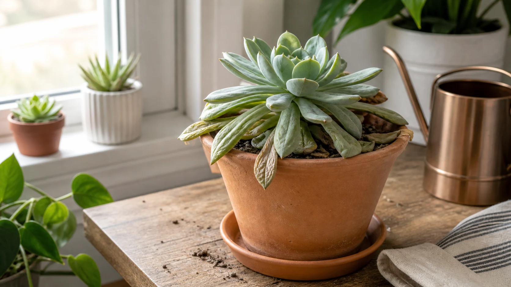 Underwatering Succulent Leaves Falling Off: Causes and What to Do - Underwatering