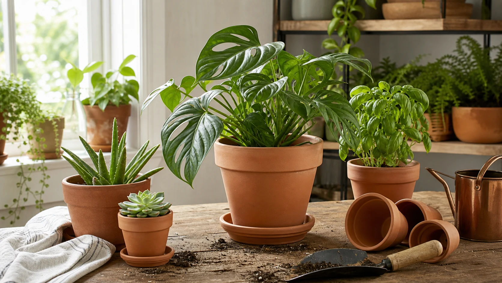 Simple Summary Terracotta Pots Guide for Houseplants - Simple Summary