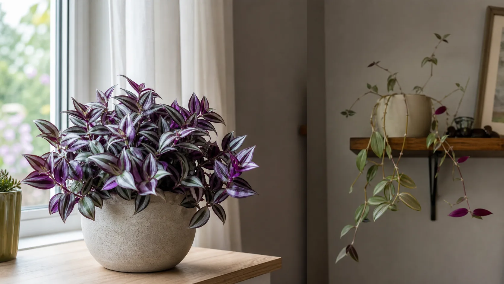 Fast Fit Check: Bright Window or Dim Shelf Tradescantia Care: Fuller Growth, Better Color, and Easy Cuttings - Fast Fit Check: Bright Window or Dim Shelf