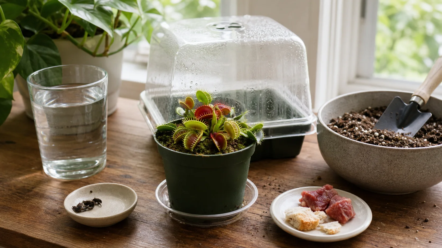 Common Mistakes Venus Flytrap Care Indoors: Water, Light, Feeding, and Dormancy - Common Mistakes