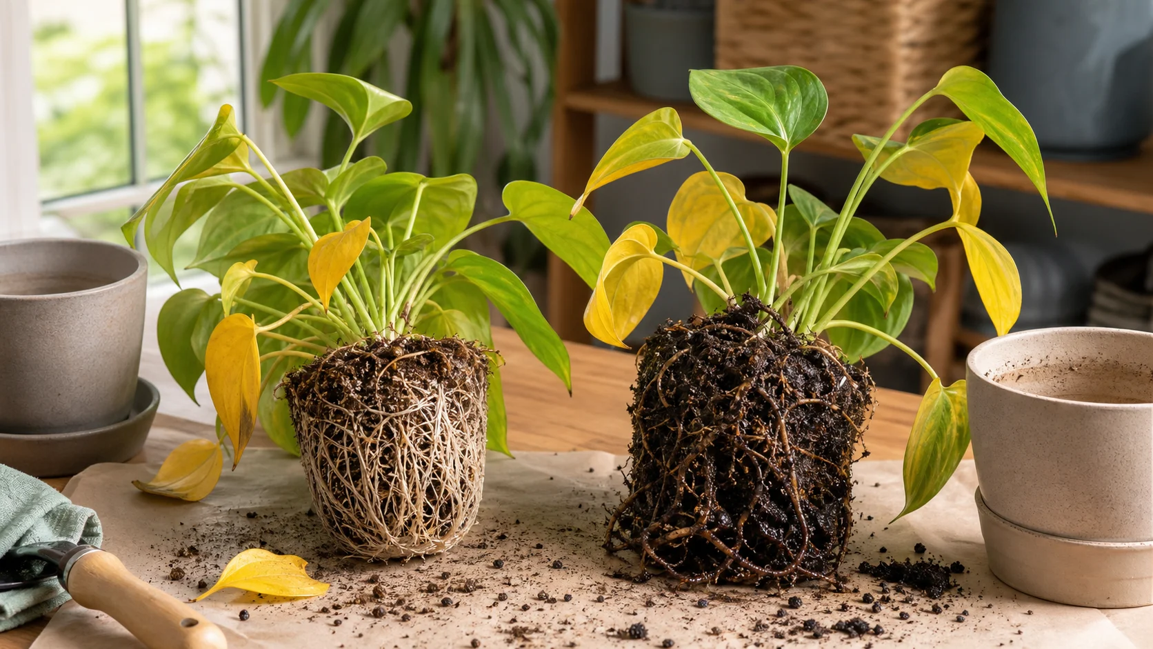 How do I tell overwatering apart from root rot? Why Are Plant Leaves Turning Yellow? Every Cause and Fix - How do I tell overwatering apart from root rot?