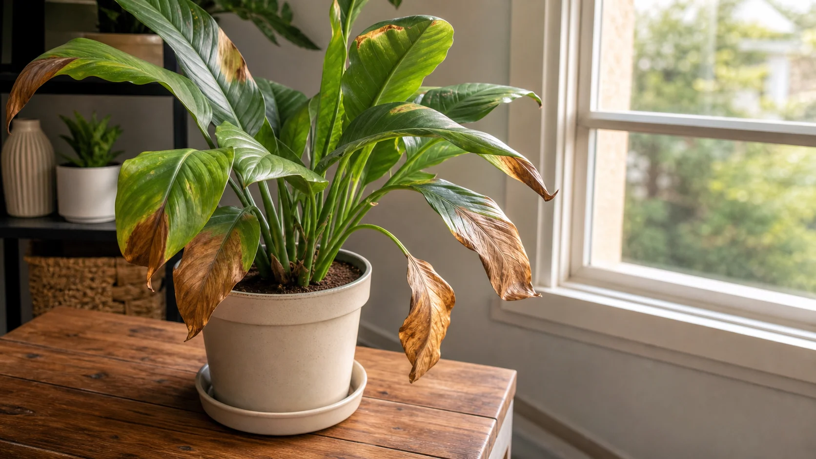 Why Are Plant Leaves Turning Brown? (10 Causes + Fixes) - 1. Underwatering