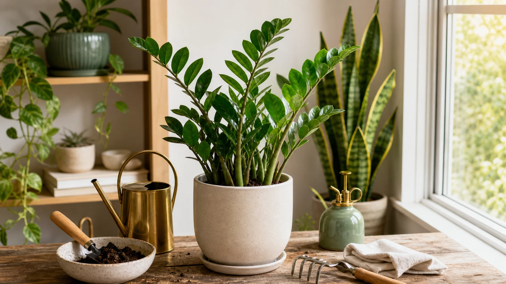 ZZ Plant Care: Watering, Light, and Yellow Leaves - Seasonal Care Calendar