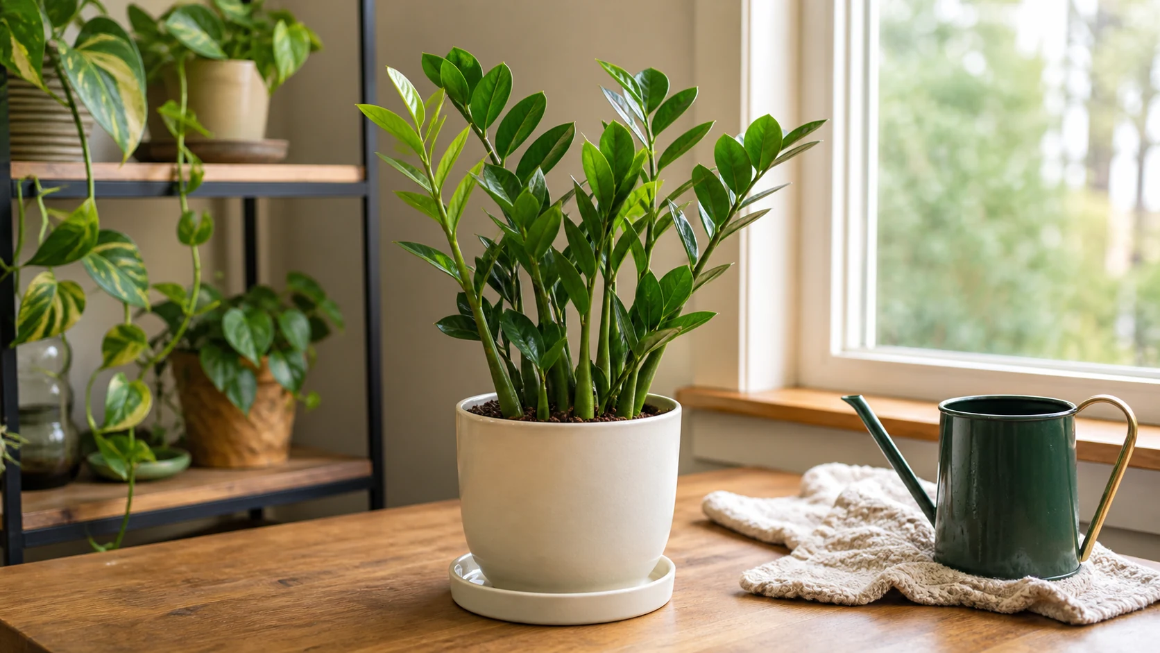 ZZ Plant Care: Watering, Light, and Yellow Leaves - Watering: Less Is Almost Always Right