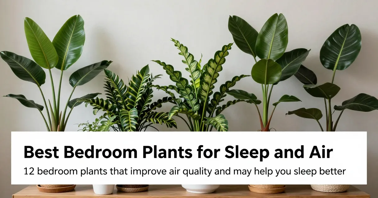 Best Bedroom Plants for Sleep and Air