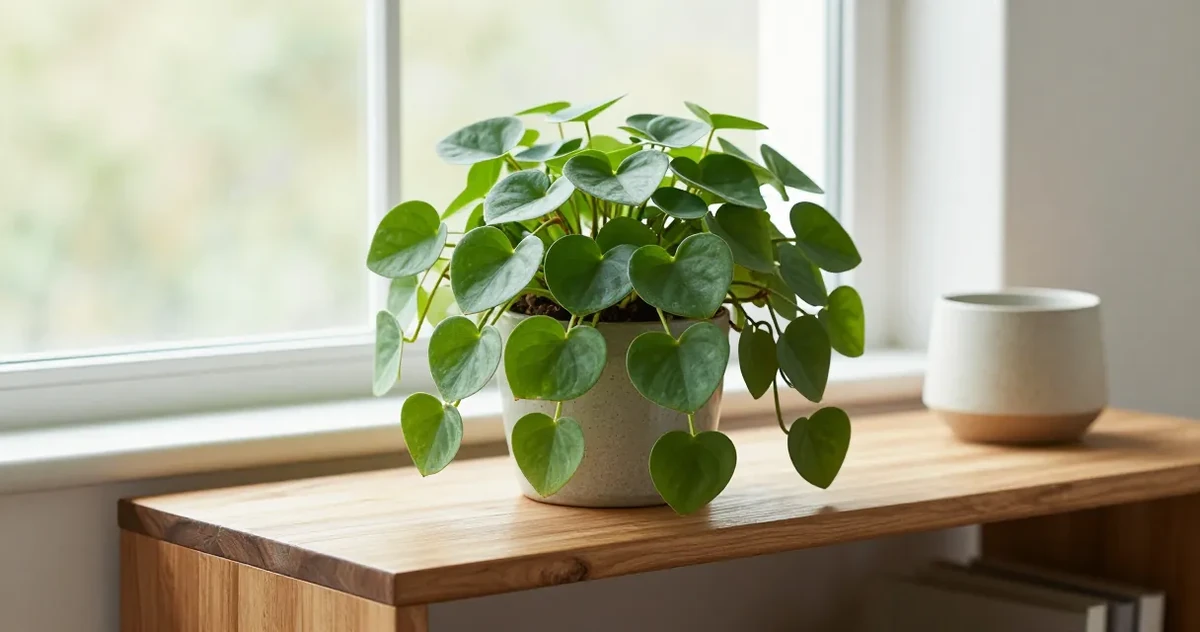String of hearts vines with aerial tubers ready for propagation